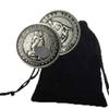 2Pcs Romantic Love Sport Couple Challenge Coins Nightclub Role Playing Props Party Game Decision Coin Prayer Token Gifts for Couple, Husband and Wife, Collectors view 3