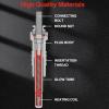 compatible 2PCS Glow Plugs Compatible with Kubota D722 D902 D905 D1005 D1105 V1505 V1305 Z482 RTV900 RTV1100 Tractor B1700D B1700E ZD326 ZD331 Mower BX1800D BX1830D Replace#16851-65510 16851-65512 view 3