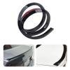 1 Pcs Trunk Spoiler Lip for Honda Pilot 8 Seats 2016-2022, Rear Tailgate Wing Aero Deflector Trim Guard Exterior Accessories Carbon Fiber Rubber view 2