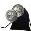 2Pcs Fashion Love Yoga Couple Challenge Coins Nightclub Love Role Playing Props; Party Game Decision Coin Prayer Token Gifts for Couple,Husband and Wife, Collectors view 3