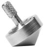 Spinning Top Gyroscope Metal Silver Mini Resistanceless Automatic Flip Toys Christmas for Kids for Daily Use view 1