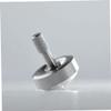 Spinning Top Gyroscope Metal Silver Mini Resistanceless Automatic Flip Toys Christmas for Kids for Daily Use view 2