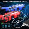 VATOS Rechargeable Kids Laser Tag Set for 2, Red & Blue view 3