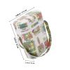 Toddmomy Insulated Portable Bottle Bag with Carrying Handle, Foam Lined Milk Bottle Storage Pouch for Travel and Daycare Use view 2