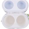 Toddmomy Insulated Portable Bottle Bag with Carrying Handle, Foam Lined Milk Bottle Storage Pouch for Travel and Daycare Use view 3