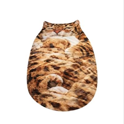 Cat Shaped Envelope Sleeping Bag for Adults, Soft Plush, 68.9x31.5 Inch, Indoor Camping Sleepovers