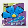 Magic Bouncing Ball with 6 LED Lights, 2-in-1 Flying Saucer Ball, Pop-Up Transform, Explosion-Proof,Gift Pack, Interactive Toy for Indoor & Outdoor Parent-Child Sports (Blue, Without Flash) view 2