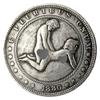 2Pcs Hotel Love Yoga Couple Challenge Coins Nightclub Love Role Playing Props; Party Game Decision Coin Prayer Token Gifts for Couple,Husband and Wife, Collectors view 4