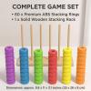 Madicrio Wooden Color Matching Stacking Puzzle Game, Rapid Pattern Challenge for Family & Group Play, Brain Teaser Tabletop Game (1 Pcs) view 3