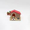 1:12 Scale Miniature Dollhouse Miniature Dog House with Dog+ Food Bowl Doll House Accessories and Furniture view 2