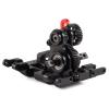 CobraCrawler SCX24 Transmission,Aluminium NOD-24 Transmission for SCX24 Custom Build 1/24 RC Crawler Comp Rigs (Black with Upper Link mounts) view 1