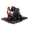 CobraCrawler SCX24 Transmission,Aluminium NOD-24 Transmission for SCX24 Custom Build 1/24 RC Crawler Comp Rigs (Black with Upper Link mounts) view 2