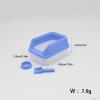 1:12 Scale Mini Cat Litter Box Dollhouse Accessories - Pet Miniature Decorations Doll House Accessories and Furniture 1:12 Scale Dollhouse view 2