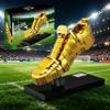 2026 Soccer Cup Golden Boot Trophy Building Set, Football Collectible Model Display Set for Adults,Bedroom or Home Office Decor,Ideal Soccer Gift for Father's Day & Soccer Fans/Sports Enthusiasts view 1