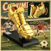 2026 Soccer Cup Golden Boot Trophy Building Set, Football Collectible Model Display Set for Adults,Bedroom or Home Office Decor,Ideal Soccer Gift for Father's Day & Soccer Fans/Sports Enthusiasts view 3