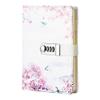 Faux Leather Password Notebook, Personal Diary with Lock, A5 Lockable Journal Diary for Girls Women(Flower Bird) view 1