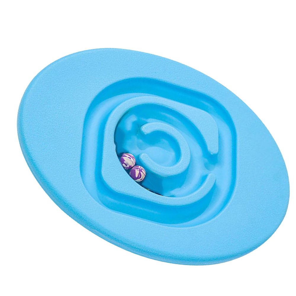 GLOGLOW Nan Children Maze Balance Board, Plastic Snail Balance Seesaw for Development Training, Kids Indoor Play, Sky Blue Color Children's Outdoor Entertainment (Sky Blue)