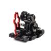 CobraCrawler SCX24 Transmission,Aluminium NOD-24 Transmission for SCX24 Custom Build 1/24 RC Crawler Comp Rigs (Black Without Upper Link mounts) view 4