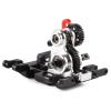 CobraCrawler SCX24 Transmission,Aluminium NOD-24 Transmission for SCX24 Custom Build 1/24 RC Crawler Comp Rigs (Silver with Upper Link mounts) view 2