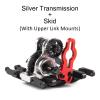 CobraCrawler SCX24 Transmission,Aluminium NOD-24 Transmission for SCX24 Custom Build 1/24 RC Crawler Comp Rigs (Silver with Upper Link mounts) view 4