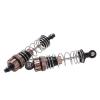 2Pcs Hydraulic Front Shock Absorber for 1/8 1/10 RC Car, High Elasticity Spring Aluminum Alloy Shock Absorbers with Threaded Body for Off Road Truck Pickup view 3