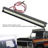 RC Universal Roof Light Bar, Super Bright 35LED Single Row Light with Channel Control Switch, Durable Metal Plastic LED Light Bar for HSP RC Cars view 2