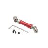 LEWAGH Remote Control Car Spare Parts Metal Upgraded Rear Transmission Shaft for Wltoys 12427 12423 12428 12429(Red) view 1