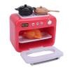 Zunate Kids Microwave Toy Playset, Rotating Turntable and Buttons, Includes Food Accessories, Safe ABS Material for Toddlers Aged 3 and Up view 3