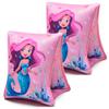 2 Pack Arm Floaties for Kids, Soft Fabric-Covered Inflatable Pool Floats, Learn-to-Swim Arm Bands for Boys Girls 3-5-6-12 Years, Swimming Pool Floats Sleeves for Toddlers, Pink view 1