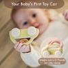 Moonkie Silicone Toy Cars for Babies, 5-Pack Push-and-Go Teething Toys, 6M+ view 2