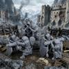 AUSPDICE Heavy Infantry Squad 28mm Unpainted Resin Miniatures Set AS981 view 3