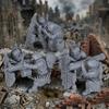 AUSPDICE Heavy Infantry Squad 28mm Unpainted Resin Miniatures Set AS981 view 4