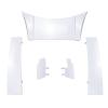 1 Set ABS Plastic Rear Wing Spoiler for 1/14 Tamiya RC Truck Car Volvo FH16 56360 DIY Parts Toys view 1