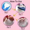 15Pcs DIY Stress Ball Making Kit, Stress Ball Skin, Vacuum Squishy Pressure Balls with Lid & Air Pump & Expander Tool for Sensory & Stress Relief, DIY Stress Relief Toys Set (Transparent, 6CM) view 4