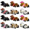 12 Set Mini Horse Stuffed Toys Bulk Include 12 Mini Pony Plush 4.72 Inch with 12 Tiny Cowboy Hats and 12 Bandana DIY Crafts for Adopt a Horse Party Western Cowboy Cowgirl Birthday Party Favor Supplies view 1
