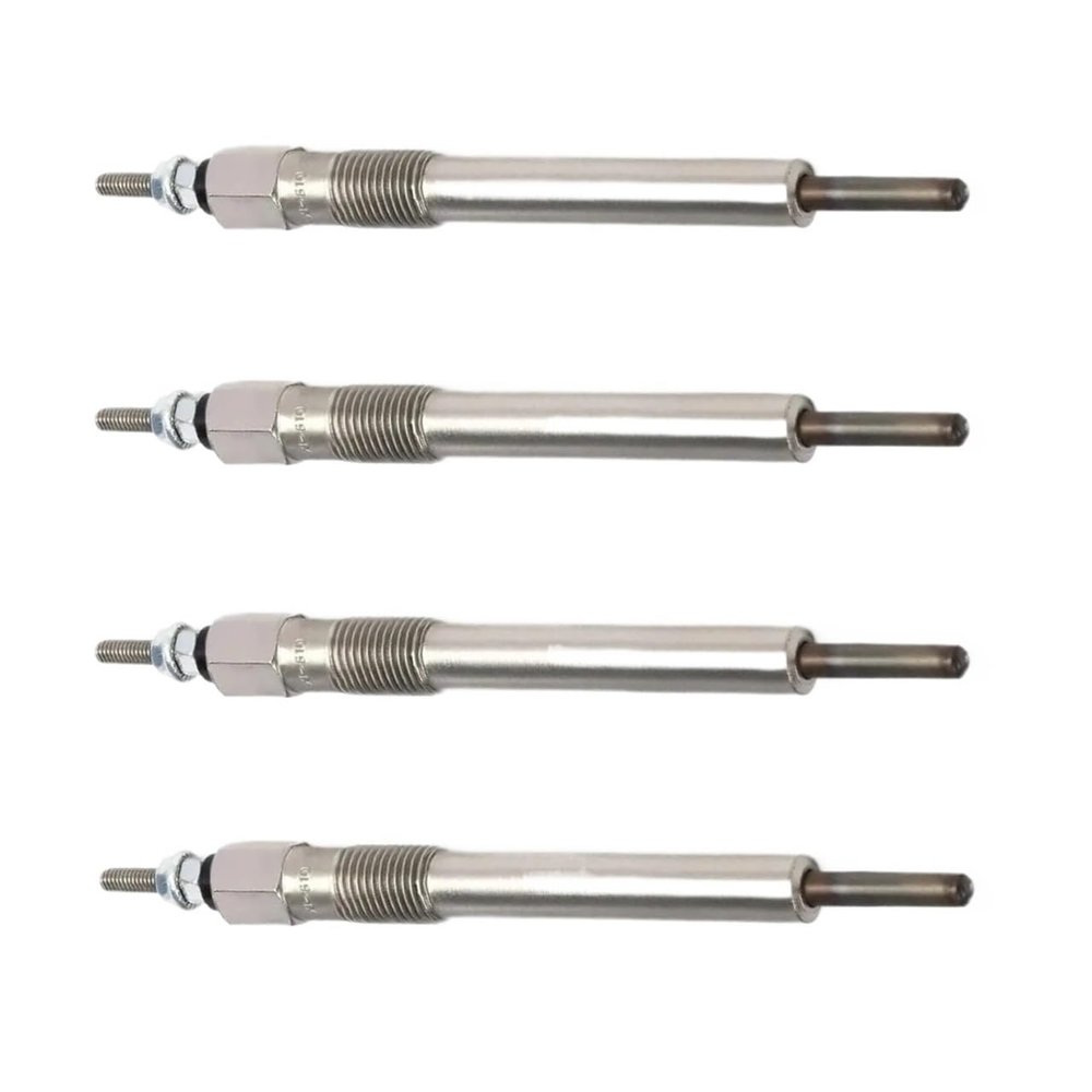 4pcs Glow Plugs 18-97033-761-0 For 4HF1/4HE NKR NPR 4.3L Engine Excavators