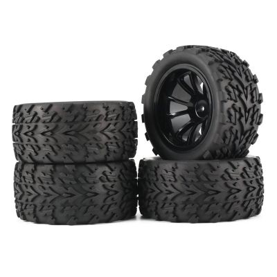 RC Car Toys Components For HPI For Tamiya For Kyosho 1/10 120MM Tire Tyre Wheel Foam Inserts 12mm Hex RC Monster Truck For Buggy Parts
