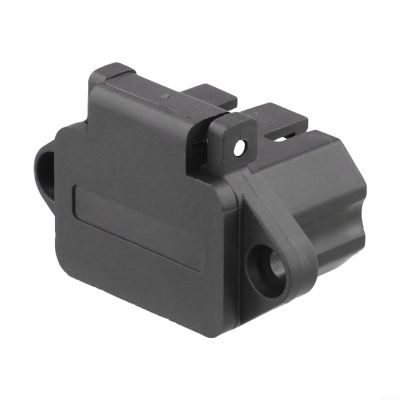 Noteflora QS8-S Male Female Electrical Connector Kit 600V 200A Nylon Gold-Plated Copper Spark-Proof Anti-Static Coupler With Protective Housing For Industry Use(male shell)