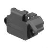 Noteflora QS8-S Male Female Electrical Connector Kit 600V 200A Nylon Gold-Plated Copper Spark-Proof Anti-Static Coupler With Protective Housing For Industry Use(male shell) view 1