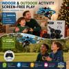 BEACONDESI Remote Control Plane Drone for Kids, LED Fighter Jet Flying Toy with 2 Batteries, Easy to Fly RC Airplane for Beginners, Altitude Hold, 360 Flips, Indoor Outdoor Gift, Green view 2