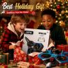 BEACONDESI Remote Control Plane Drone for Kids, LED Fighter Jet Flying Toy with 2 Batteries, Easy to Fly RC Airplane for Beginners, Altitude Hold, 360 Flips, Indoor Outdoor Gift, Green view 3