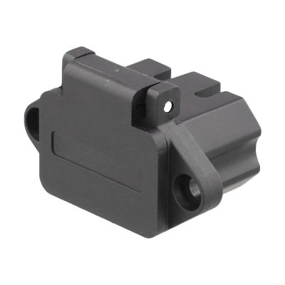 Noteflora QS8-S Male Female Electrical Connector Kit 600V 200A Nylon Gold-Plated Copper Spark-Proof Anti-Static Coupler With Protective Housing For Industry Use(female shell)
