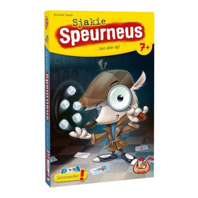 White Goblin Games detective game Sjakie Scavenger Nose - Yellow Series for children