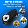 24v Motor High Speed RS555-50000RPM 2Pcs Kids Ride On Car Gearbox for Power Wheels Motor Gearbox Upgrade Replacement Parts for Kids Ride on Car view 4