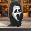 AMANKA Ghostface Mask,Halloween scream Mask,Full Head Horror Cosplay with Party Decoration Props view 4