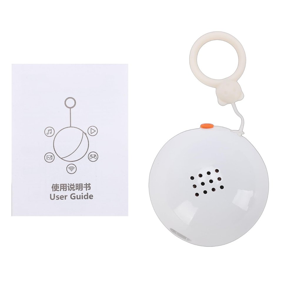 Fesjoy 3D Memory Orb Crystal Ball Video Player UserFriendly Controls 1GB Memory Sphere for Birthday Anniversary (White)