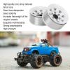 Funien 1.55 Inch RC Wheel Rim Hub Kit, Stable Performance for TamiyaTF2 LC70 D90, Set of 4 RC Wheel Hubs for MST JIMNY Fans (White) view 3