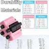 4 in 1 Math Roller Stamp - 2026 New Math Stamp Roller, Addition, Subtraction, Multiplication, Division, with Refill Ink for Preschool & Elementary Learning (Blue) view 2