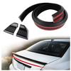 1 Pcs Trunk Spoiler Lip for Nissan Pathfinder 2022 2023, Rear Tailgate Wing Aero Deflector Trim Guard Exterior Accessories Carbon Fiber Rubber view 3
