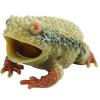 AENIMELY Realistic Frog Figurine TPR Soft Rubber Squeeze Stress Relief Animal Collectible, Amphibian Sculpture for Home Decor Office Desk Display view 1